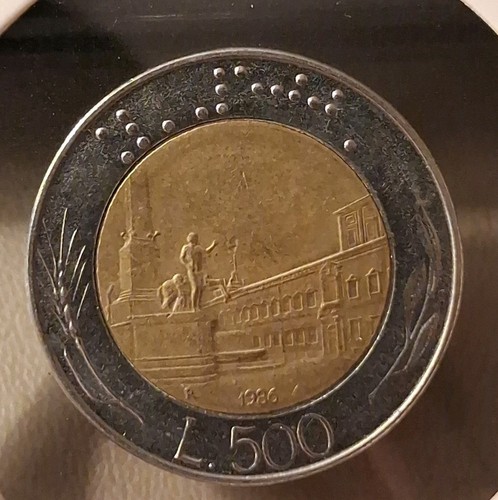 1986 italy 500 lire - italy,