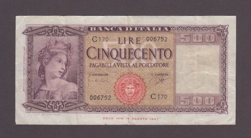 Italy 80b 6752 - p.80b-6752, 500