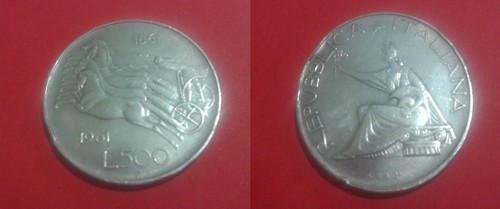 500 lire 1st centenary the - "1st,