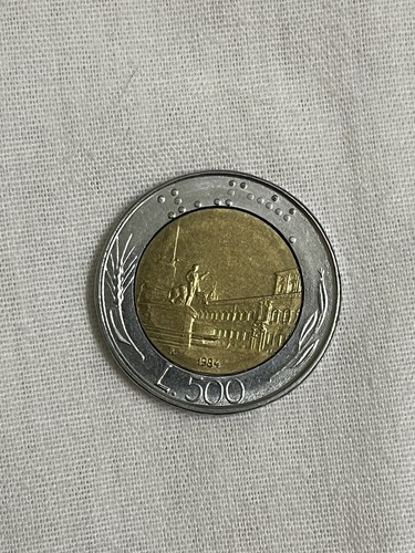 Italy 500 lire - italy, euro