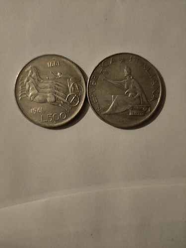 500 lire commemorative coin - 500,