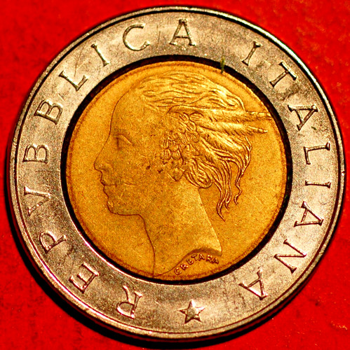 Italy 500 lire 1991 - 500,