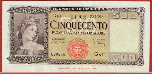 Banca italia 1947 - banca, 20.3.1947
