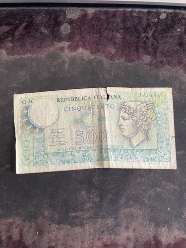 500 italia lira - $500,