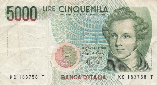 Italy 5000 lire 4 1 - ,