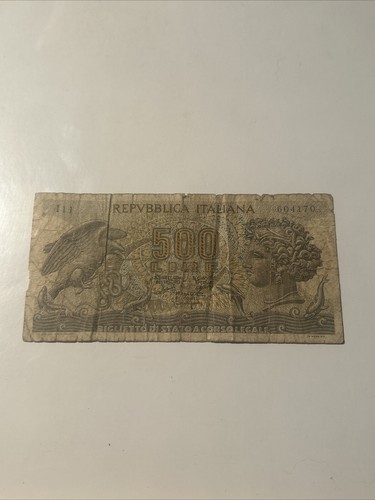 Italy 500 lire 1966 - 500,