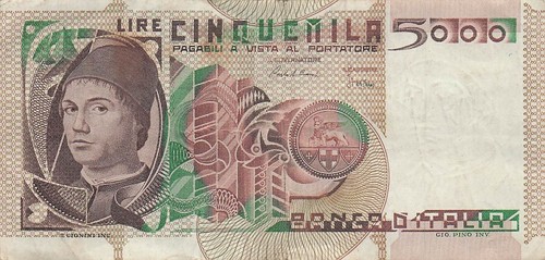 Italy 5000 lire 3 11 - ,