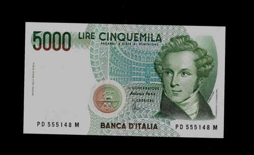 Italy 5000 lire 1985 - italy, |