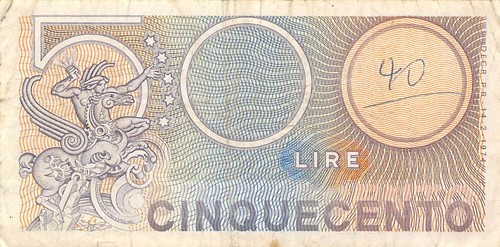 Italy 500 lire 14 - ,