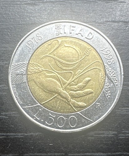 Italy 500 lire 1978 - italy, -1998