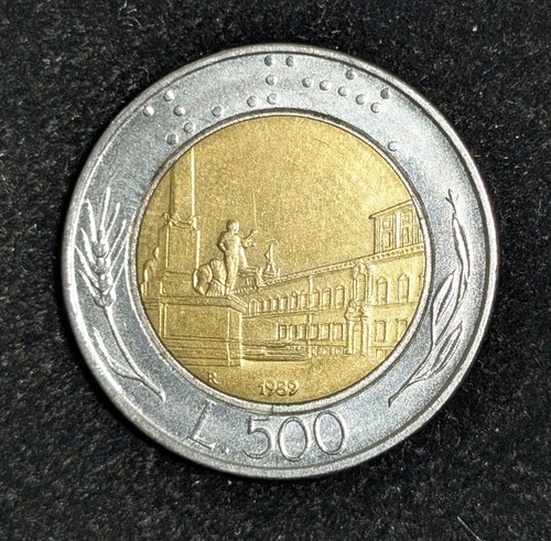 1989 italy 500 lire - 1989,