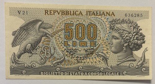Italy 500 lire 1970 93a - italy,