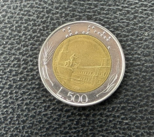 Italy 500 lire metallic - lire, bi-metallic