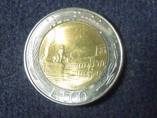 Italy 500 lire - italy, gem