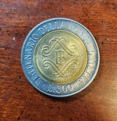 Vintage 500 lire bank - bank, of