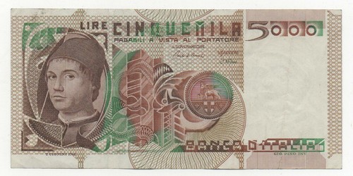 Italy 5000 lire - pick, 105