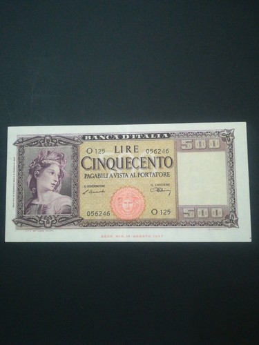 500 lire decorated - with, ears