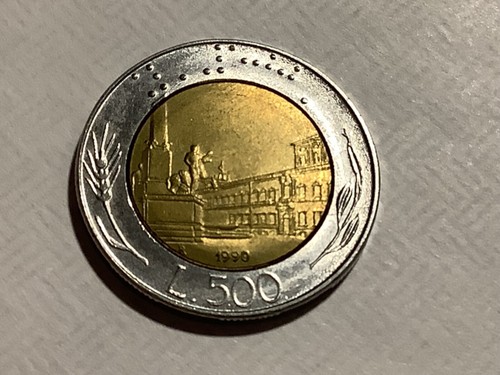 1990 republic italy 500 lire - republic,