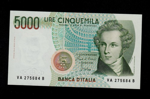Italy 5000 lire - lire,