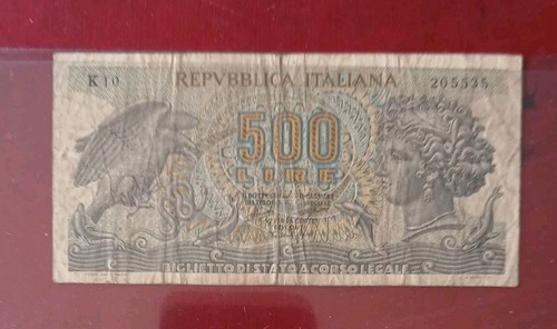 Italy 500 lire 1966 - lire,