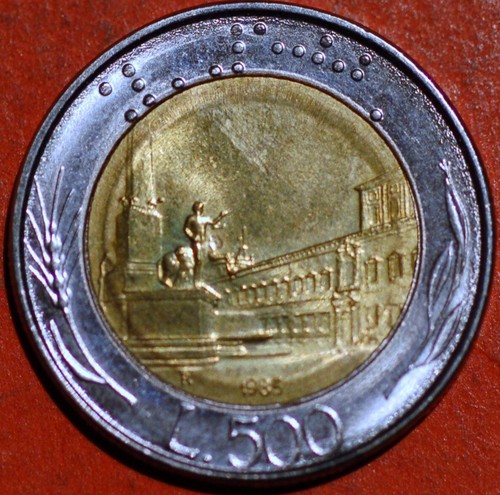 Italy 500 lire 1985 111 - 1985, km# 111